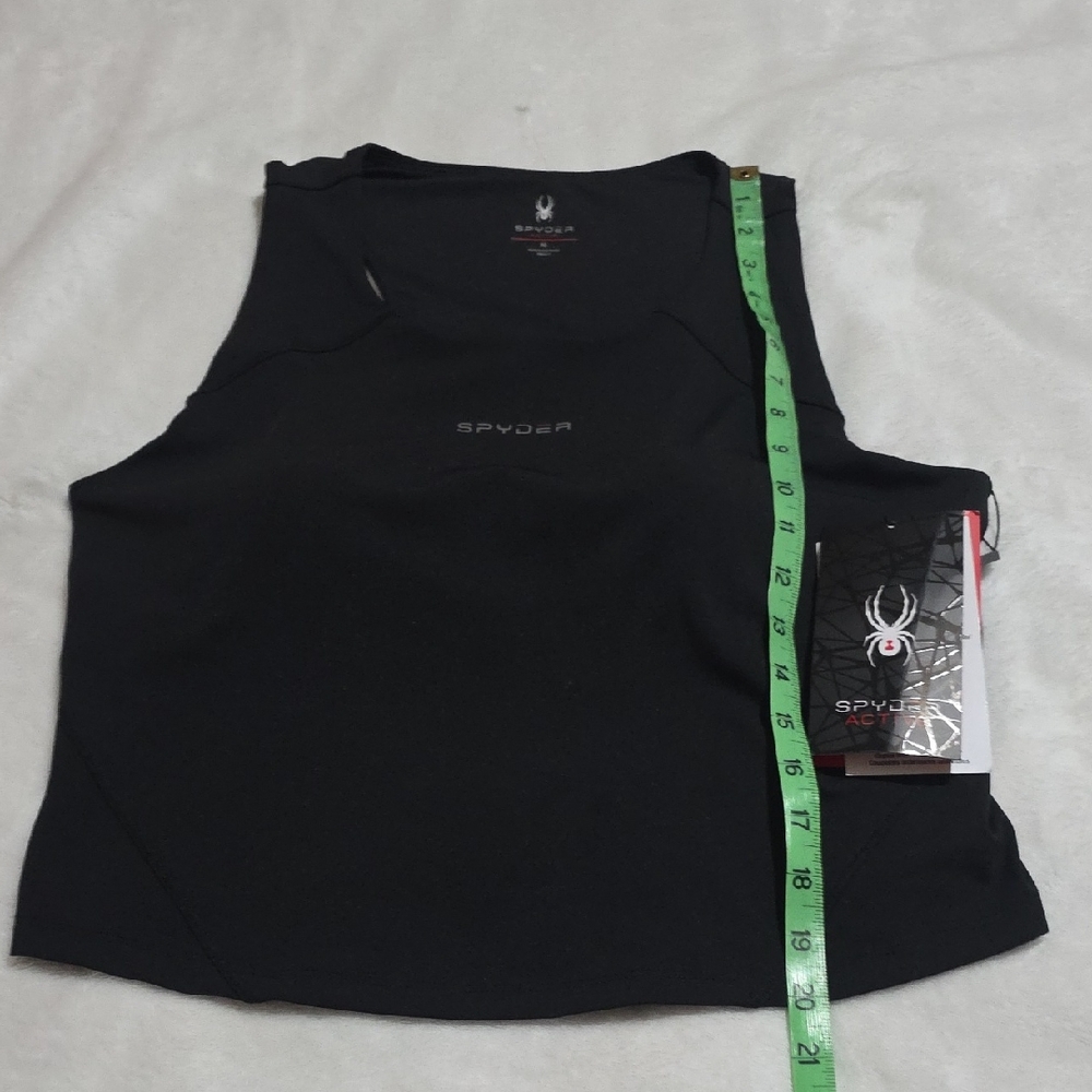Spyder Women's Sleek Black Tank Top